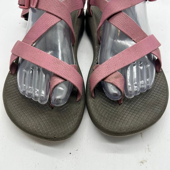 Chaco Sandals Womens 10 Z Cloud Strappy Outdoor Slide Trail Shoes Pink - Picture 5 of 9